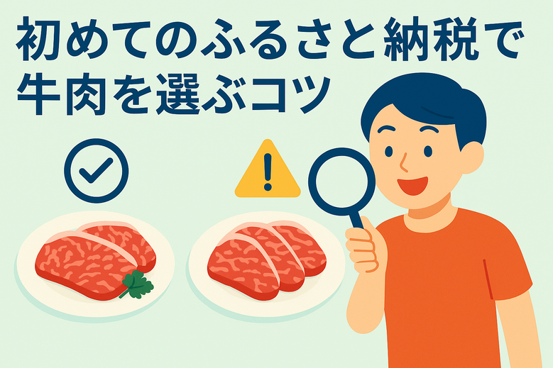 初めてのふるさと納税で牛肉を選ぶコツ｜量・質・還元率の見極め方
