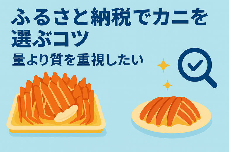 ふるさと納税でカニを選ぶコツ｜量より質を重視したい人向けの選び方