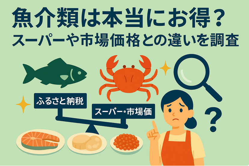 ふるさと納税で頼んだ魚介類は本当にお得か