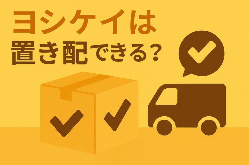 ヨシケイは置き配できる？宅配ボックス・マンション対応と支払い方法